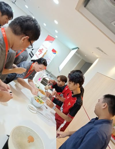 Industrial visit to the Ajinomoto factory